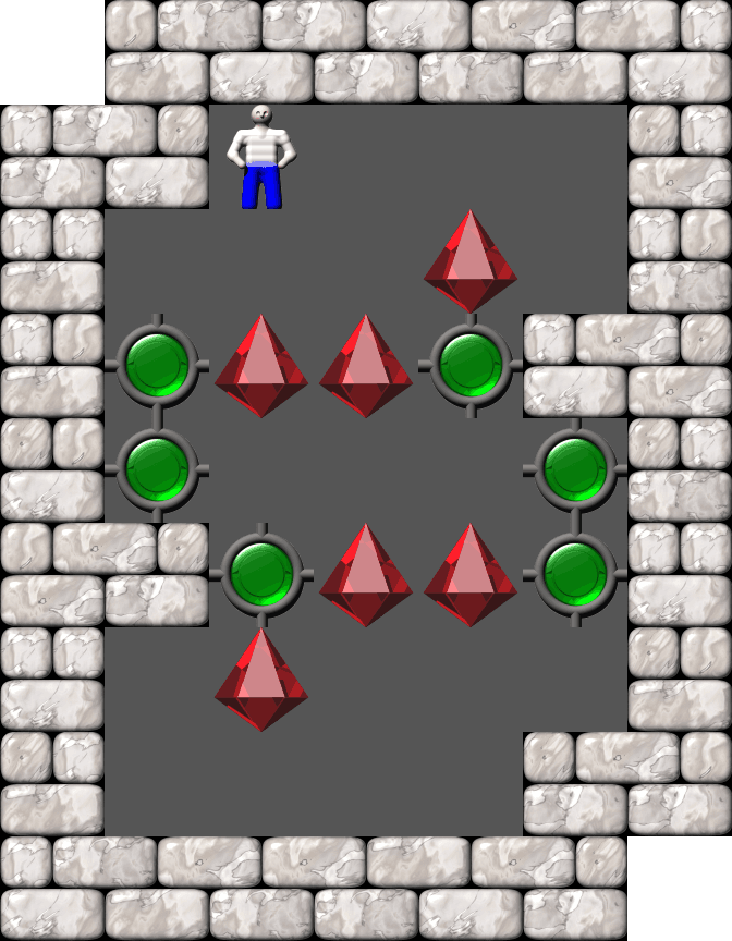 Сокобан Thinking Rabbit Arranged уровень 230